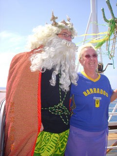 40 99f. Volendam - King Neptune visit