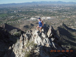 Blackett's Ridge hike - Adam
