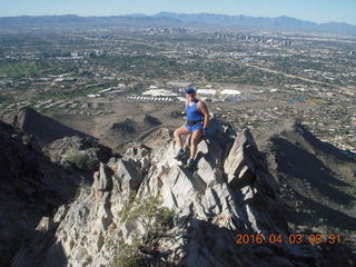 Blackett's Ridge hike - Adam