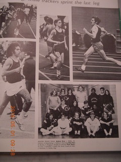 El Delator CHS yearbook 1974 -  winter track team