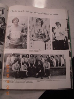 El Delator CHS yearbook 1974 - gymnastic team
