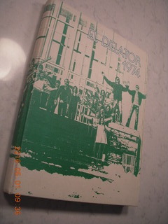 El Delator CHS yearbook 1974 - cover
