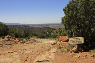 478 9ck. Cutthroat Castle trailhead sign