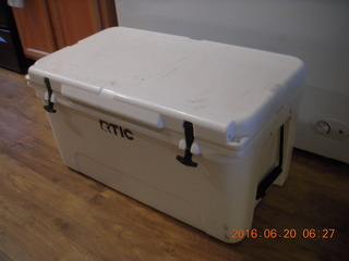 1 9cm. Karen's and Shaun's killer ice chest