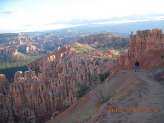 Bryce Canyon - Fairyland hike - Adam sitting