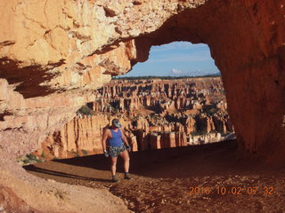 Bryce Canyon - Fairyland sunset - Adam sitting