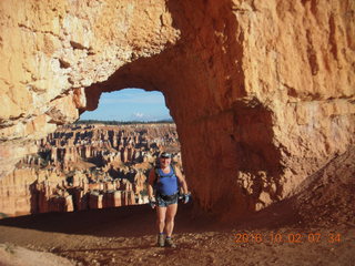 Bryce Canyon - Fairyland sunset - Adam sitting