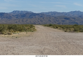 Alamo Lake runway sign