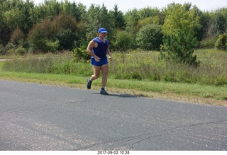 Afton, Minnesota, run + Adam running