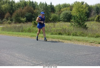 Afton, Minnesota, run + Adam running