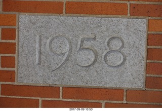 CHS 1958 cornerstone