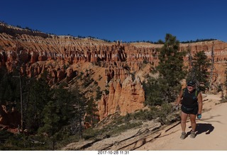 Bryce Canyon - Bryce Point hike - Adam
