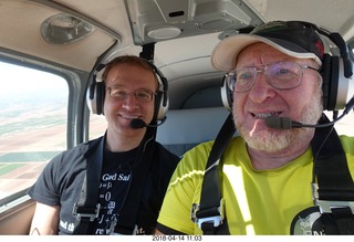 Adam flying N8377W