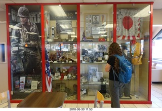 77 a02. drive from scottsdale to gateway canyon - Kayenta - Burger King - Navajo Code Talkers museum