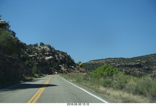 146 a02. drive from scottsdale to gateway canyon - Colorado