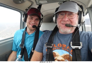 Ramon Diaz flying in N8377W and Adam
