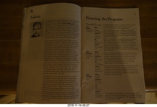 Philadelphia Orchestra program