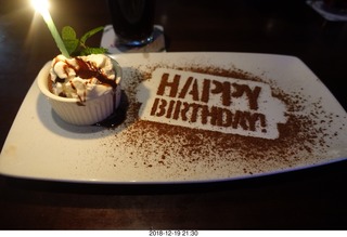 birthday dessert