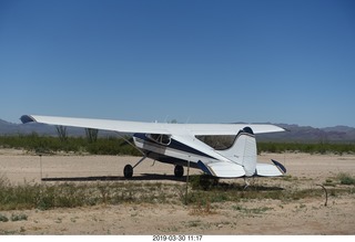 Alamo Lake - airplane