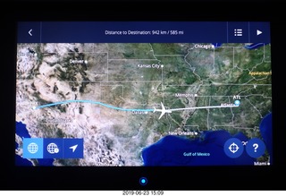 11 a0e. map of my flight