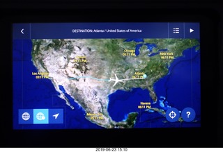 12 a0e. map of my flight