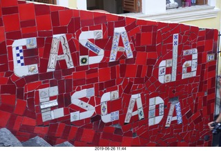 291 a0e. Rio de Janeiro - city tour Lapa Steps (Selar�n's Staircase)