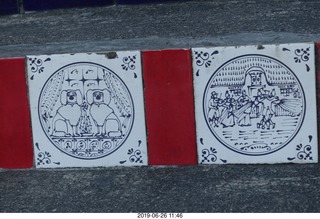 299 a0e. Rio de Janeiro - city tour Lapa Steps (Selar�n's Staircase)