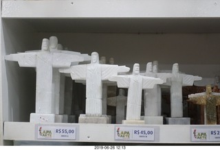 319 a0e. Rio de Janeiro - city tour Lapa Steps (Selar�n's Staircase) - souvenir shop