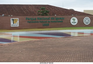 47 a0e. Iguazu Falls - sign