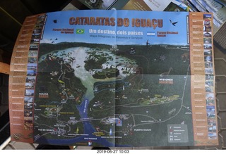 52 a0e. Iguazu Falls - sign