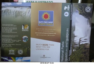 53 a0e. Iguazu Falls - sign