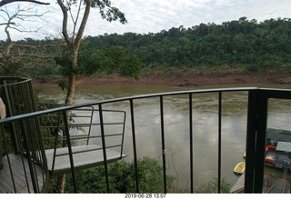 325 a0e. Iguazu Falls Macuco Boat Safari preparation