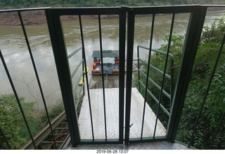 326 a0e. Iguazu Falls Macuco Boat Safari preparation