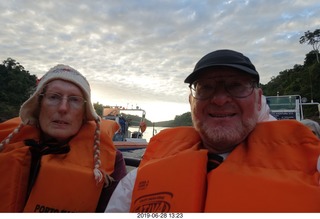 346 a0e. Iguazu Falls Macuco Boat Safari - Cathy - Adam