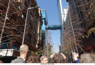 82 a0f. Chile - Santiago tour - walkway