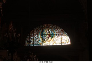 129 a0f. Chile - Santiago tour - Cathedral