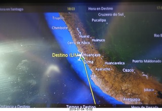 flight to Lima - customs card