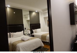 Peru - Lima - drive to hotel - curvy desent