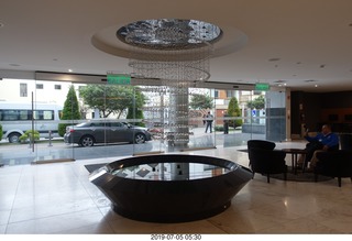 102 a0f. Peru - Lima hotel lobby