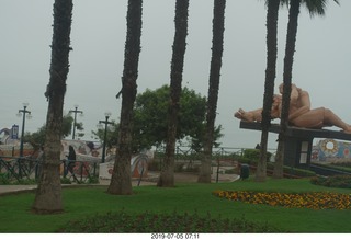 118 a0f. Peru - Lima tour - beach - Pacific Ocean