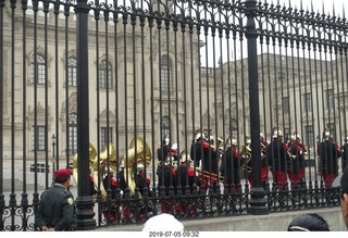 294 a0f. Peru - Lima tour - changing of the guard
