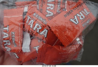 358 a0f. Peru - Lima - coca candy