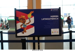 360 a0f. Peru - Lima - sign