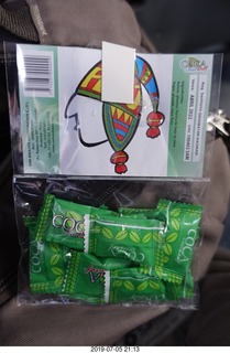 387 a0f. Peru - Cusco - coca leaf candy