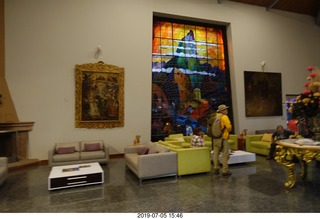 432 a0f. Peru - Aranwa hotel lobby
