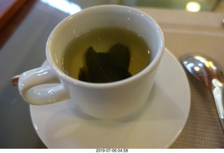34 a0f. Peru - Aranwa Sacred Valley hotel - coca tea