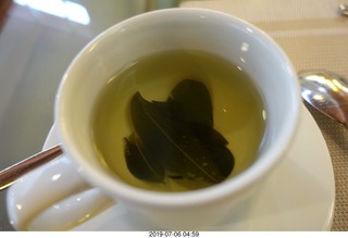 35 a0f. Peru - Aranwa Sacred Valley hotel - coca tea