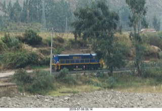 95 a0f. Peru - drive to Aguas Calientes Vistadome Train station