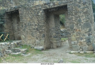 107 a0f. Peru - drive to Aguas Calientes Vistadome Train station