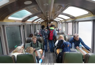 143 a0f. Peru - Vistadome Train to machu picchu